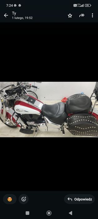 Sprzedam Suzuki Intruder VL 1500 zamiana za turystyka