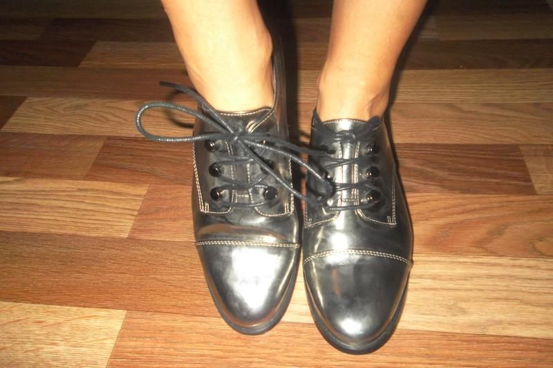 Дорогие серебристо-стальные туфли оксфорды,броги reserved
