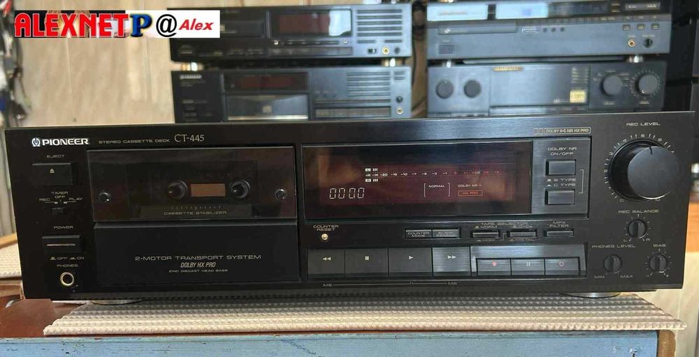 Pioneer cassete CT-445 muito bom