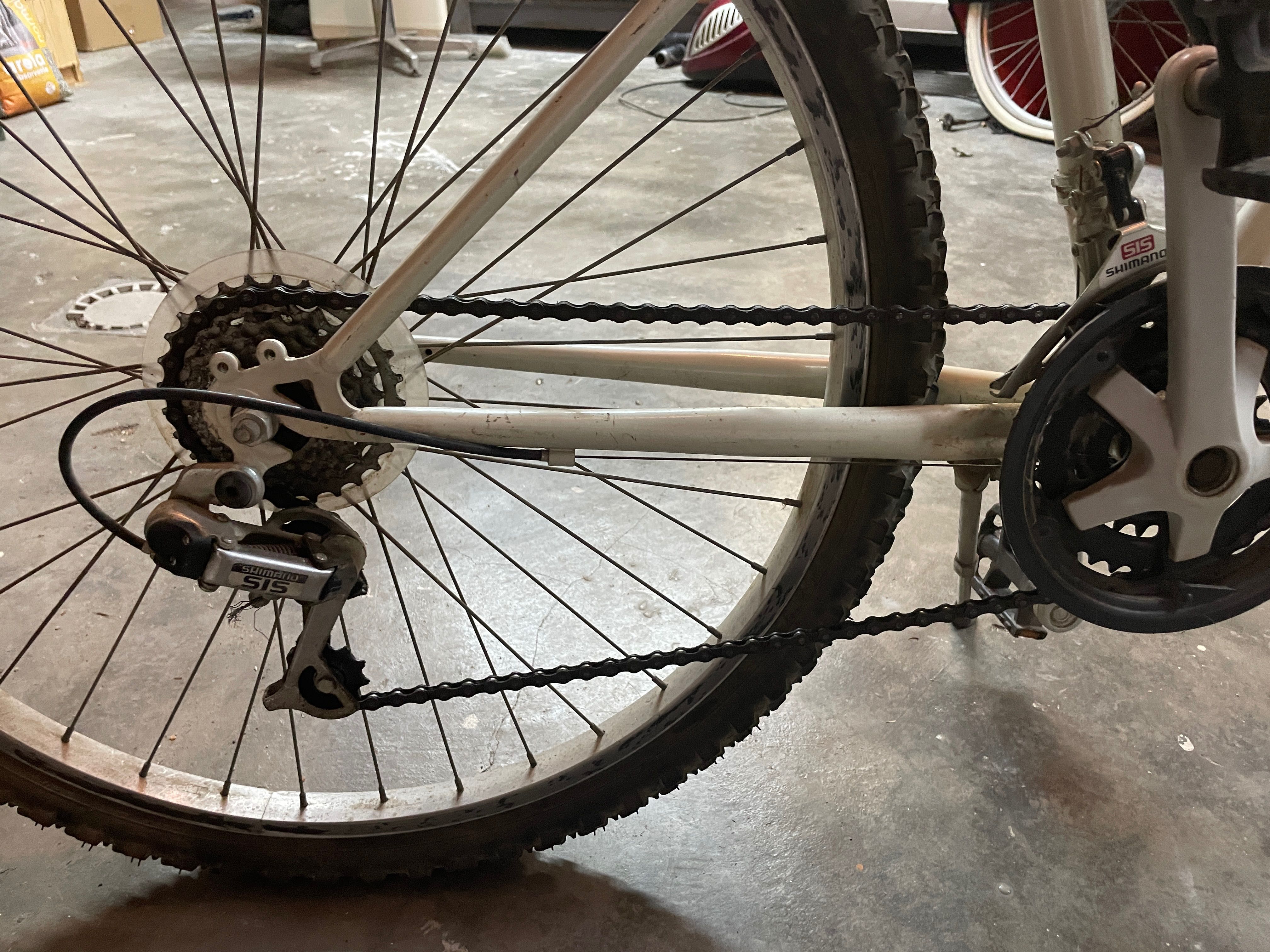 Bicicleta Branca