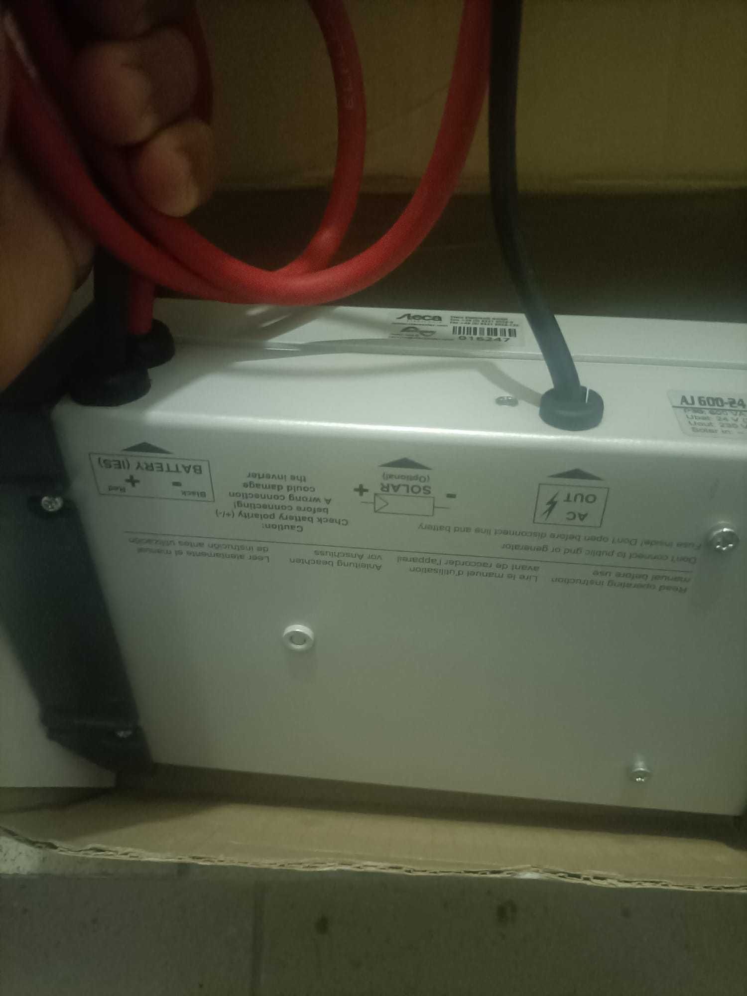 Inversor off grid 600va steca novo em caixa