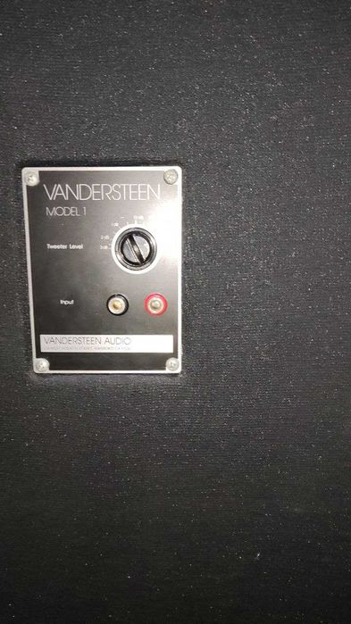 Продам акустику VANDERSTEEN MODEL 1