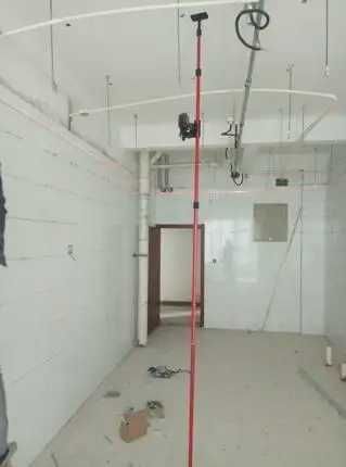 Распорная штанга для лазерного уровня стойка 4 м штатив Метал. Креп.