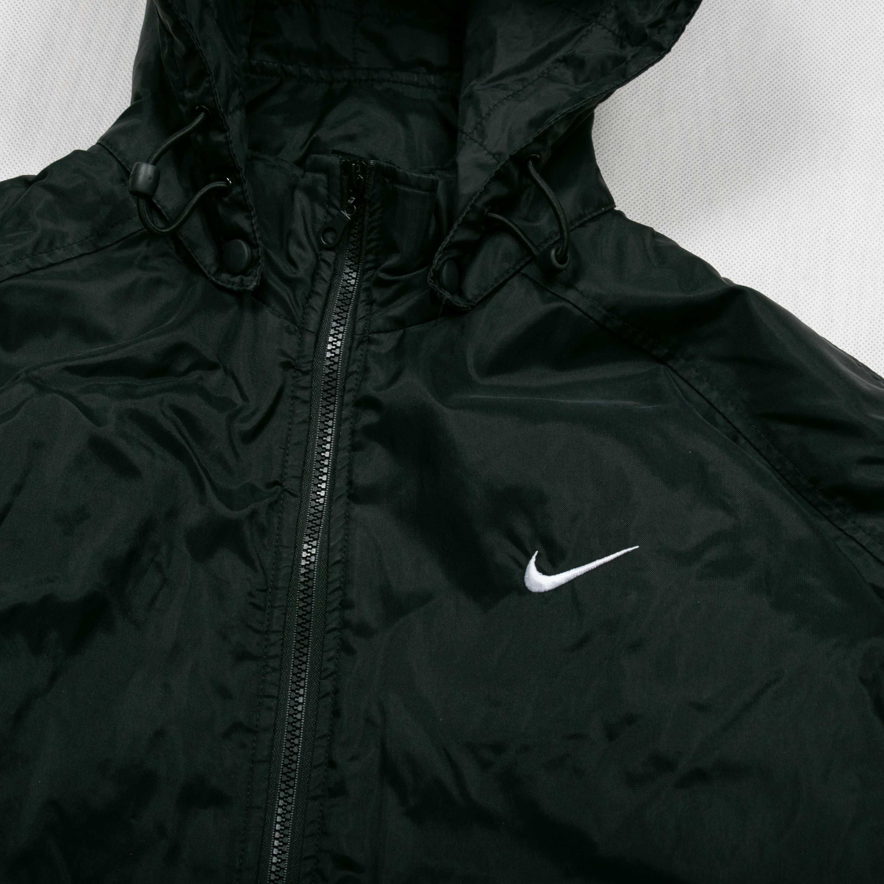Nike big swoosh vintage jacket kurtka długa XL parka
