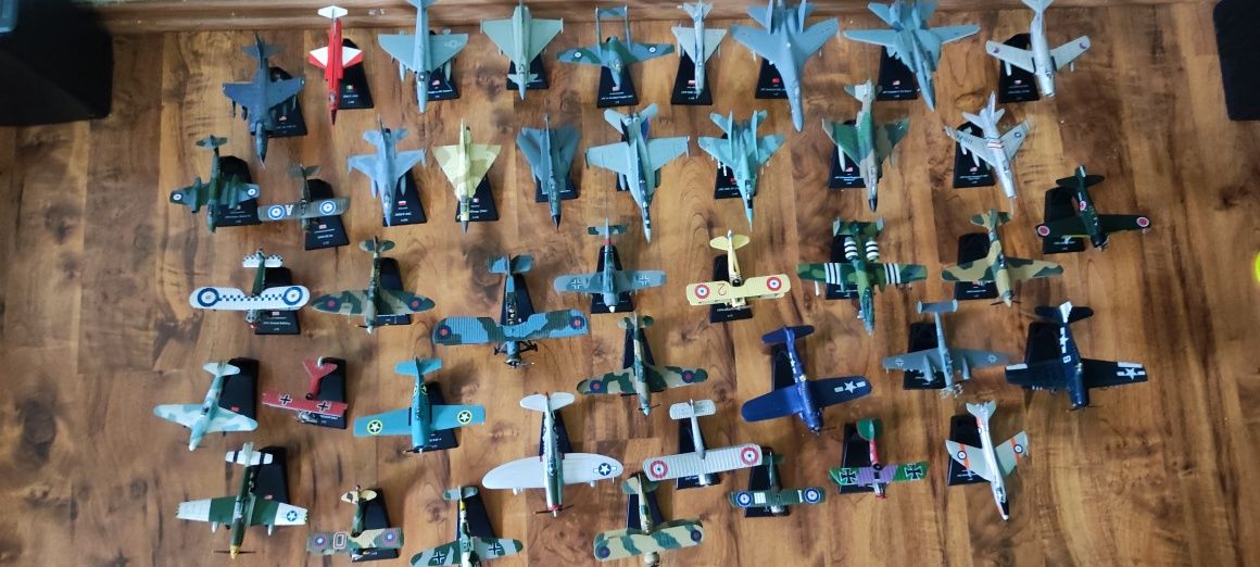 Kolekcja Samolotów dla kolekcjoneracja