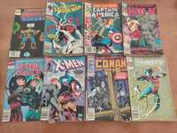 Vários livros da Marvel Comics de 1988 a 1992