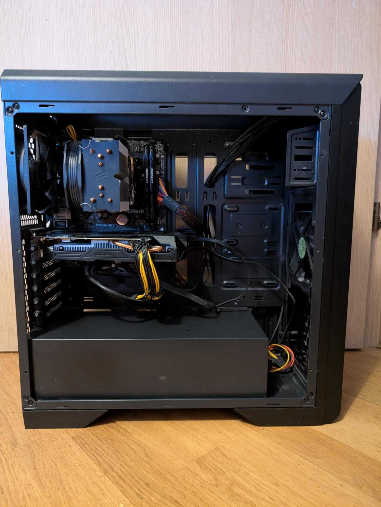 Komputer PC - GeForce GTX 1060 i5-7400 8GB (2x4GB) DDR4 SSD512