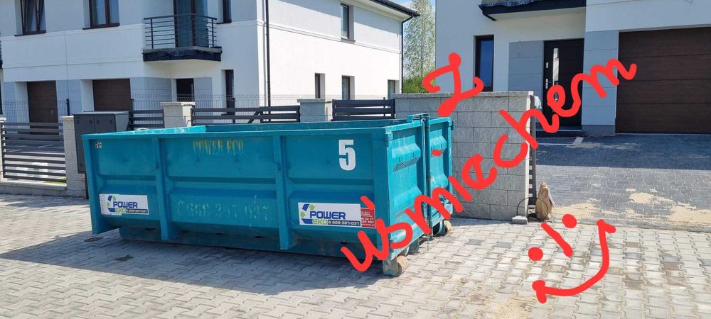 Wywóz gruzu - kontenery - Pruszków