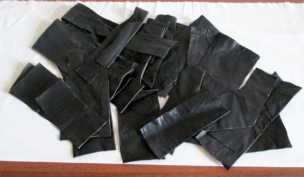 Продам набор 32 шт кусочков телячьей кожи