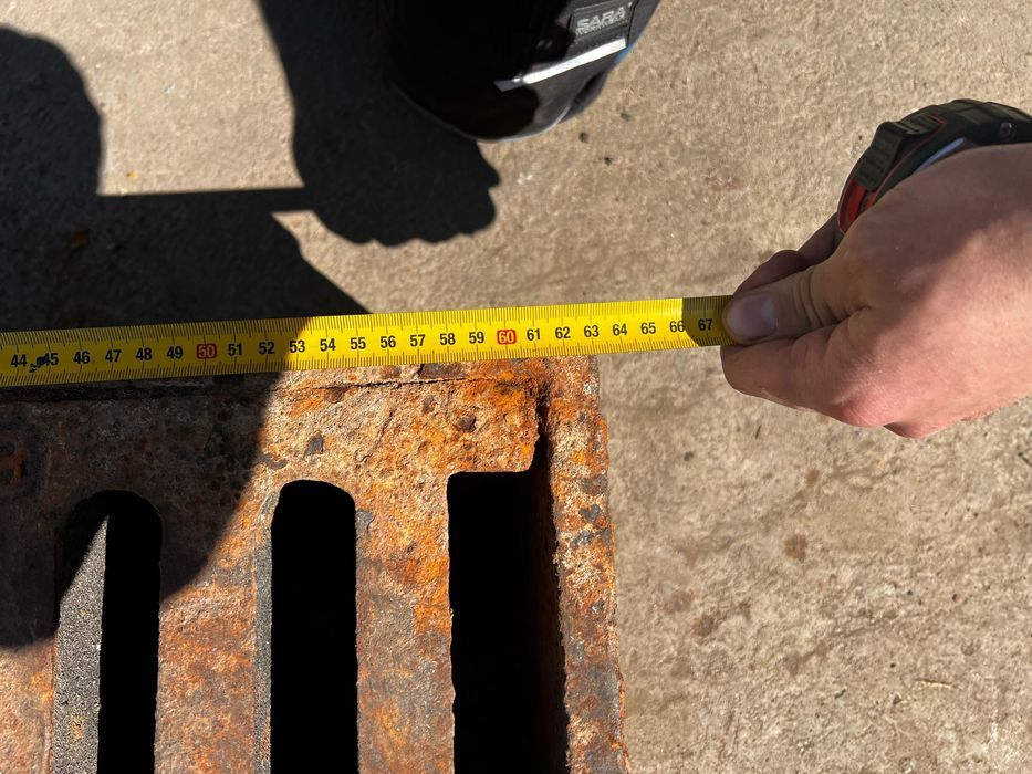 Kratka kanalizacyjna najazdowa z kołnierzem długość 63 cm