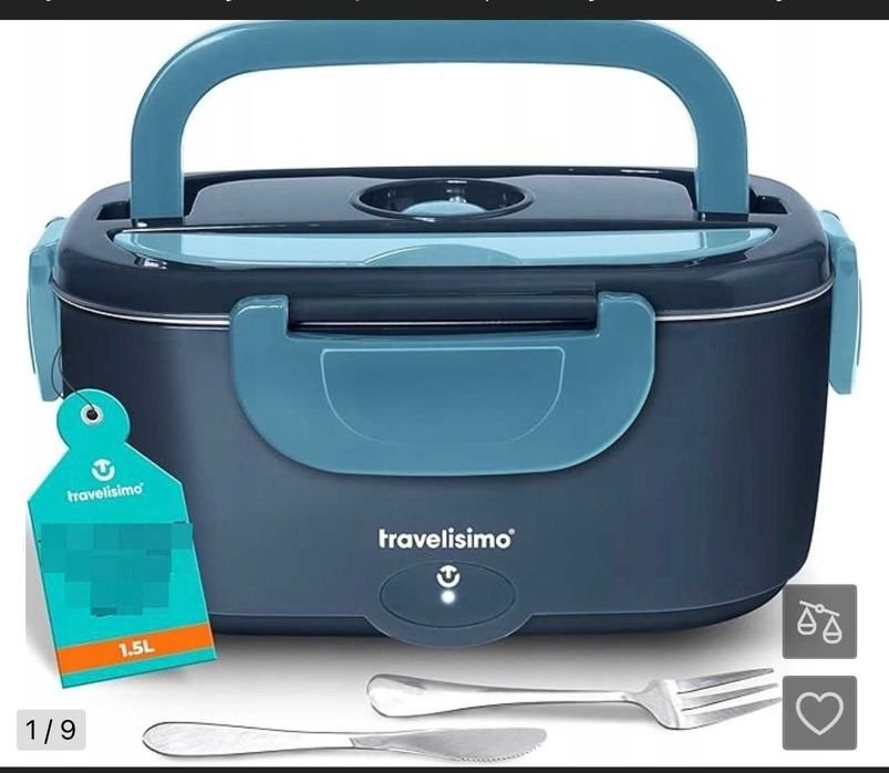 TRAVELISIMO – przenośny elektryczny pojemnik na lunch 1,5L