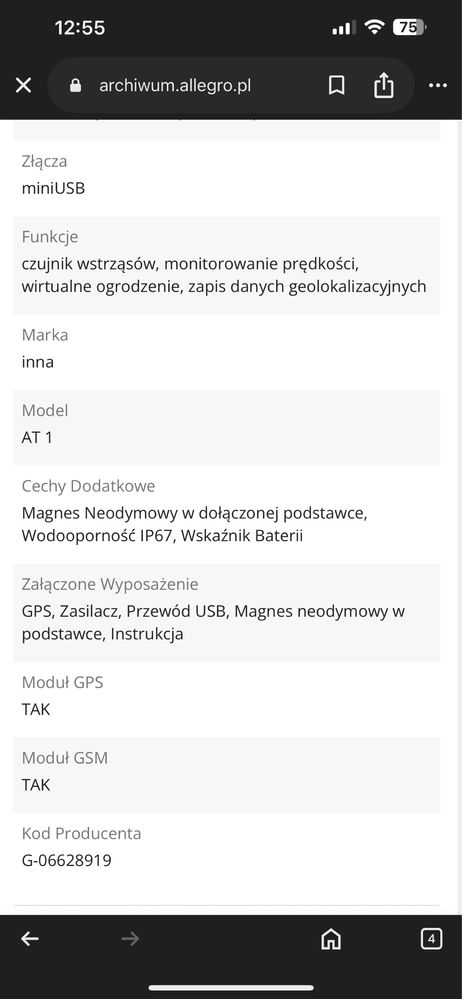 GPS Tracker ( Okazja )