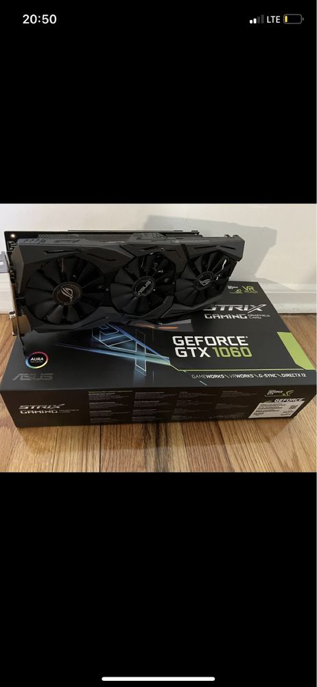 ASUS ROG Strix GeForce GTX 1060 6GB GDDR5