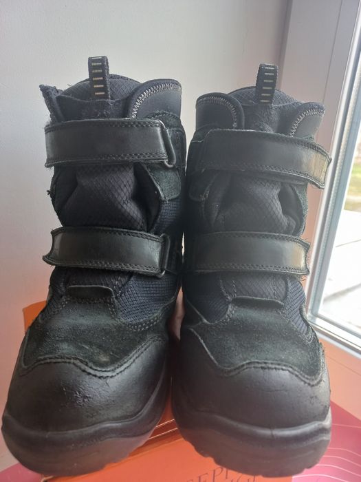 Ботінки зимові,зима,зимние,ecco черевики