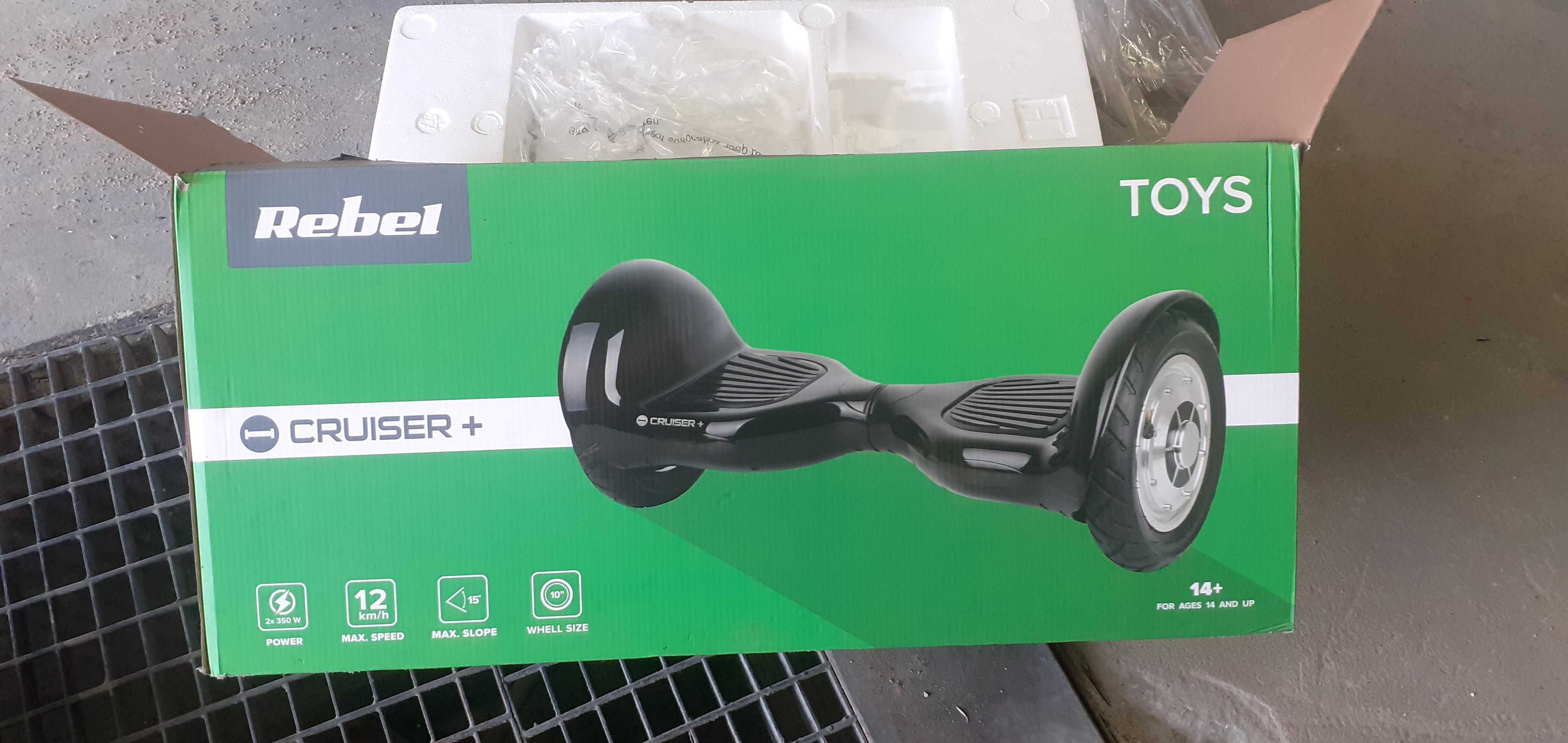 Deskorolka elektryczna hoverboard firmy Rebel Cruiser Plus