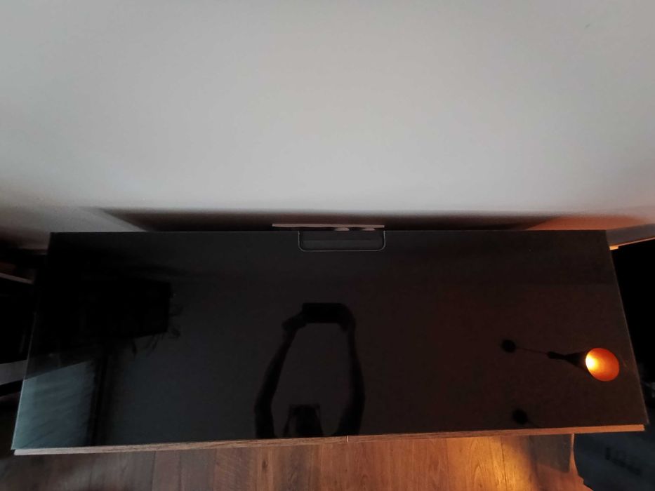 Szafka pod TV, czarny brąz, IKEA