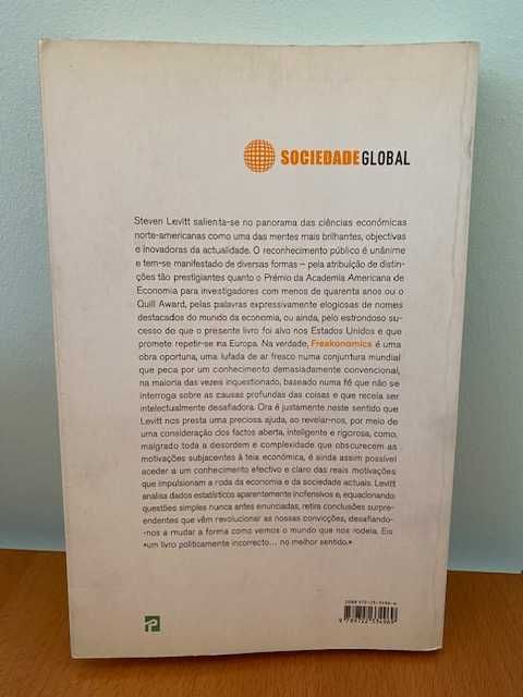 Freakonomics - O Estranho Mundo da Economia - S. Levitt, S. Dubner