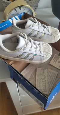 Adidas superstar 26 błyszcące