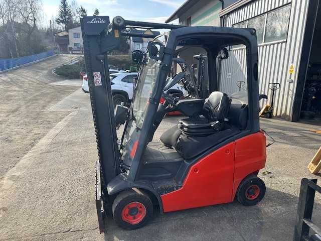 Wózek widłowy Linde H16T, 1,6t, LPG, 2015r, Duplex 3,15m, przesuw,H18T