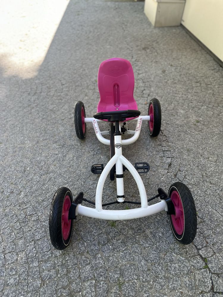 Gokart buddy berg pink white