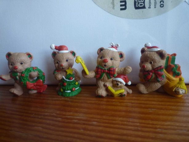Raros bonecos em PVC Coleção Ursinhos da Schleich do ano 1984 Portugal