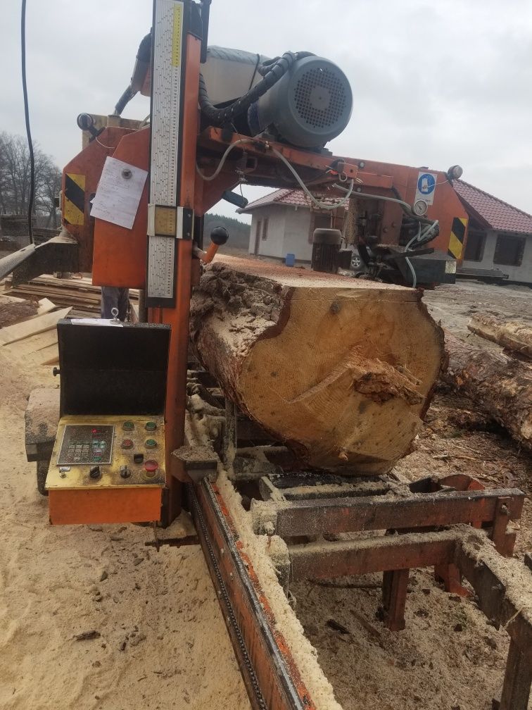 Tartak mobilny trak objazdowy gabaretowy