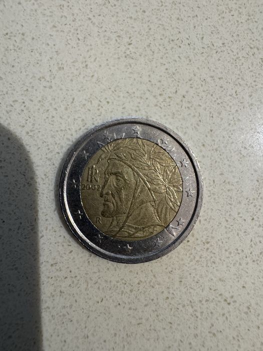 Moeda 2 Euro Dante Alighieri by painter