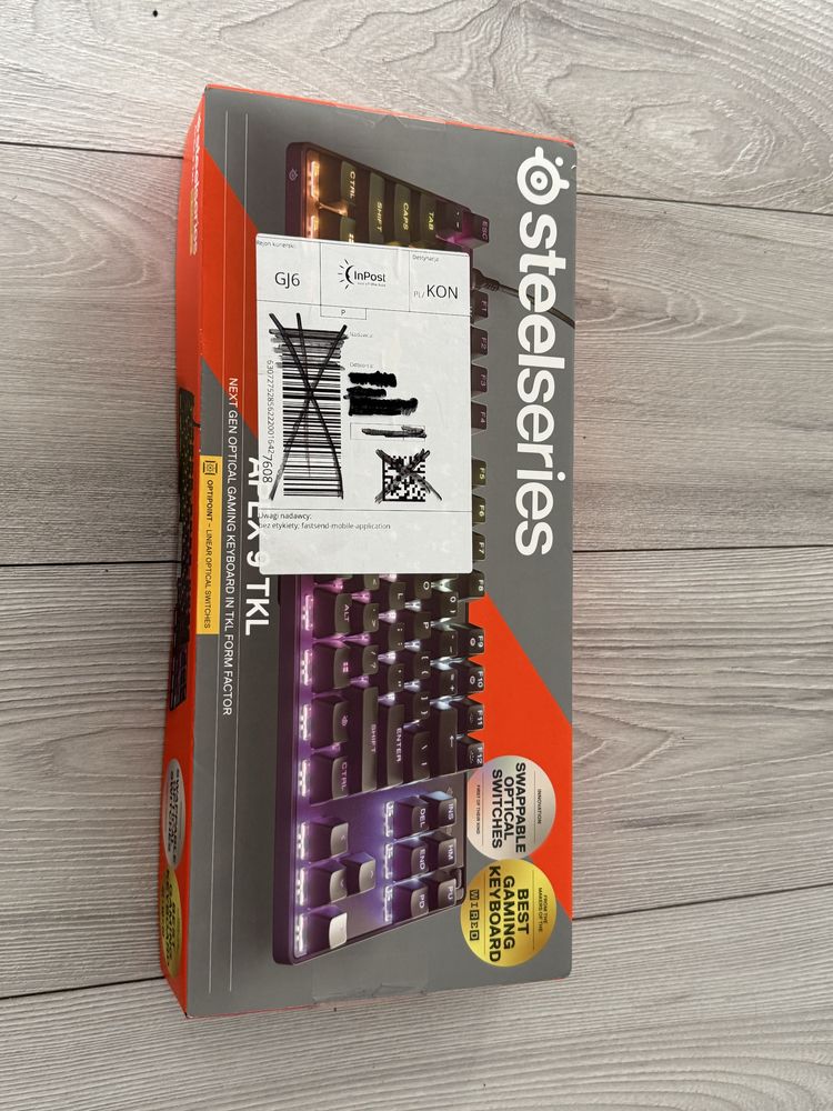 Klawiatura mechaniczna SteelSeries TKL 9 - GAMINGOWA