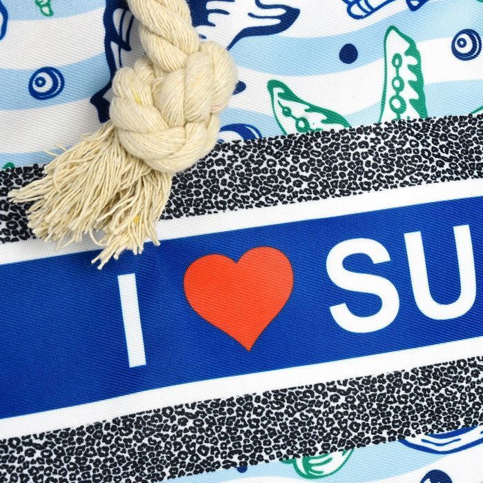 Duża torba plażowa torebka summer na lato pojemna