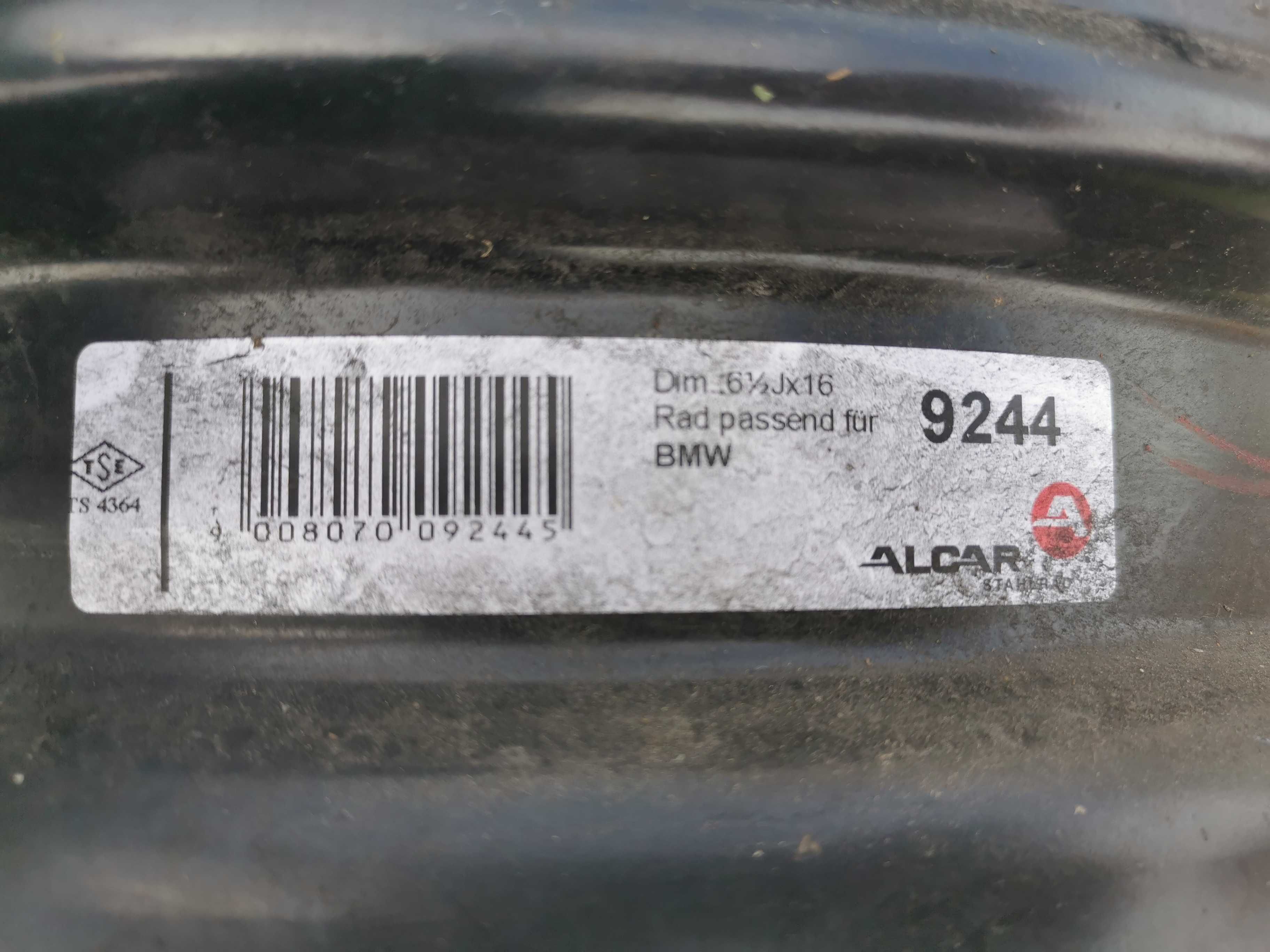 4x felgi stalowe 6,5Jx16 BMW 1 F20 F21 5x120 ET33 nowe