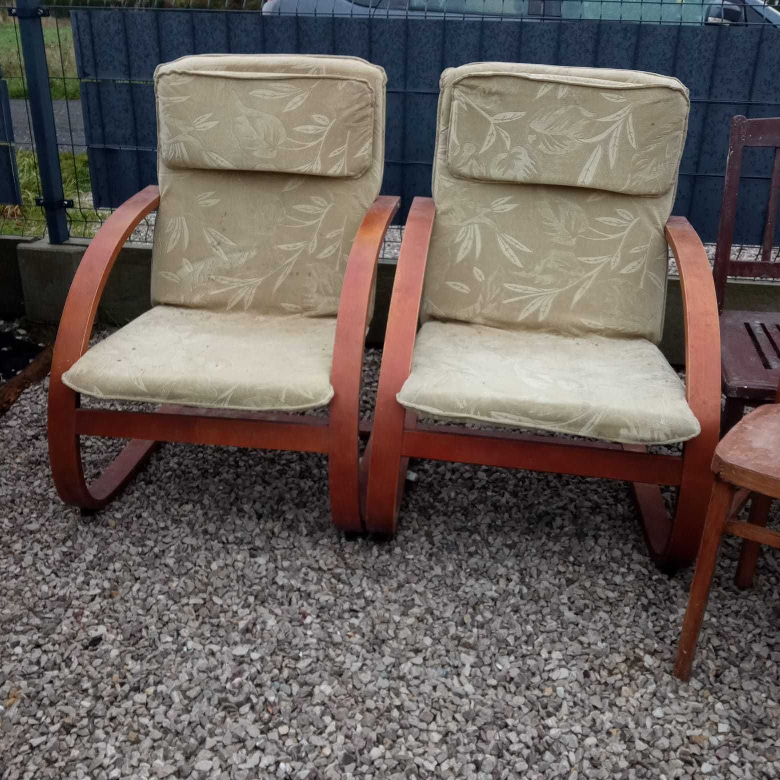 Używane fotele i krzesła do odnowienia