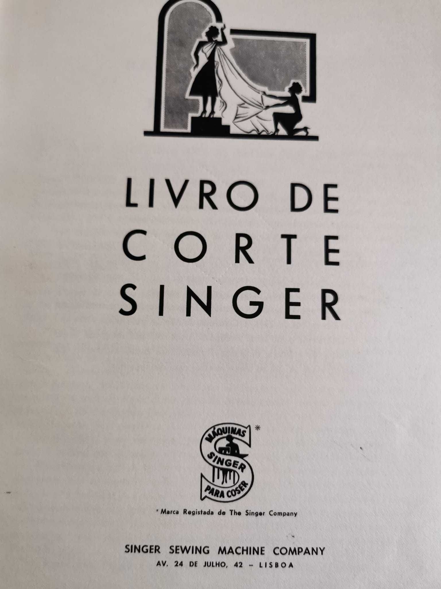 Livros de  corte e costura , singer