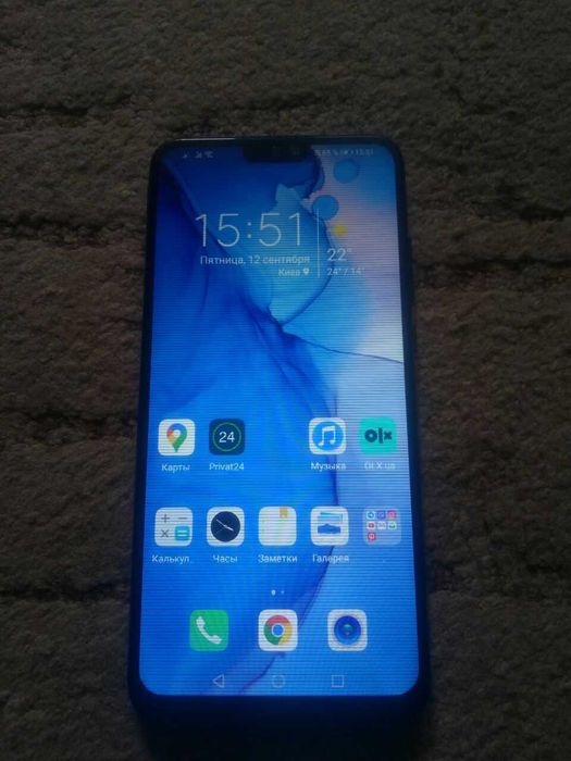 Honor 8X 6/128 gb полный комплект под ремонт