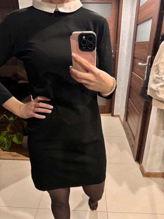 Sukienka elegancka czarna , klasyczna