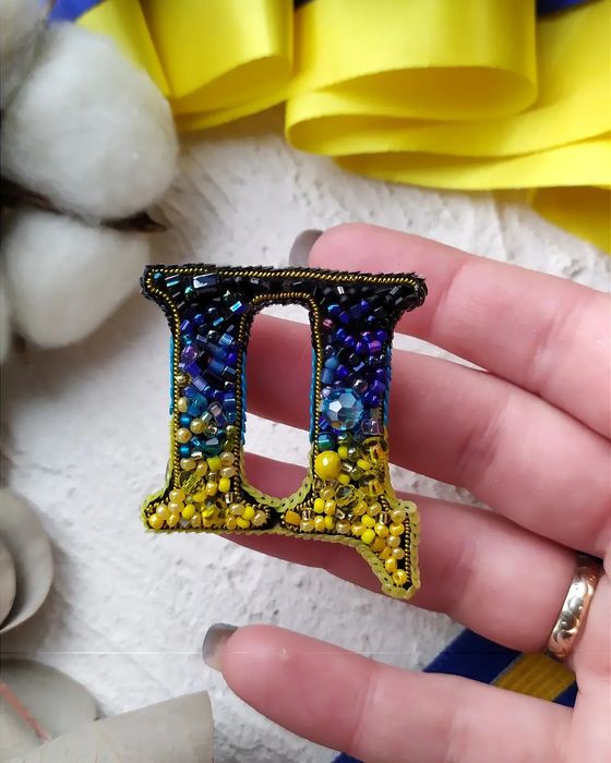 Брошка патріотична