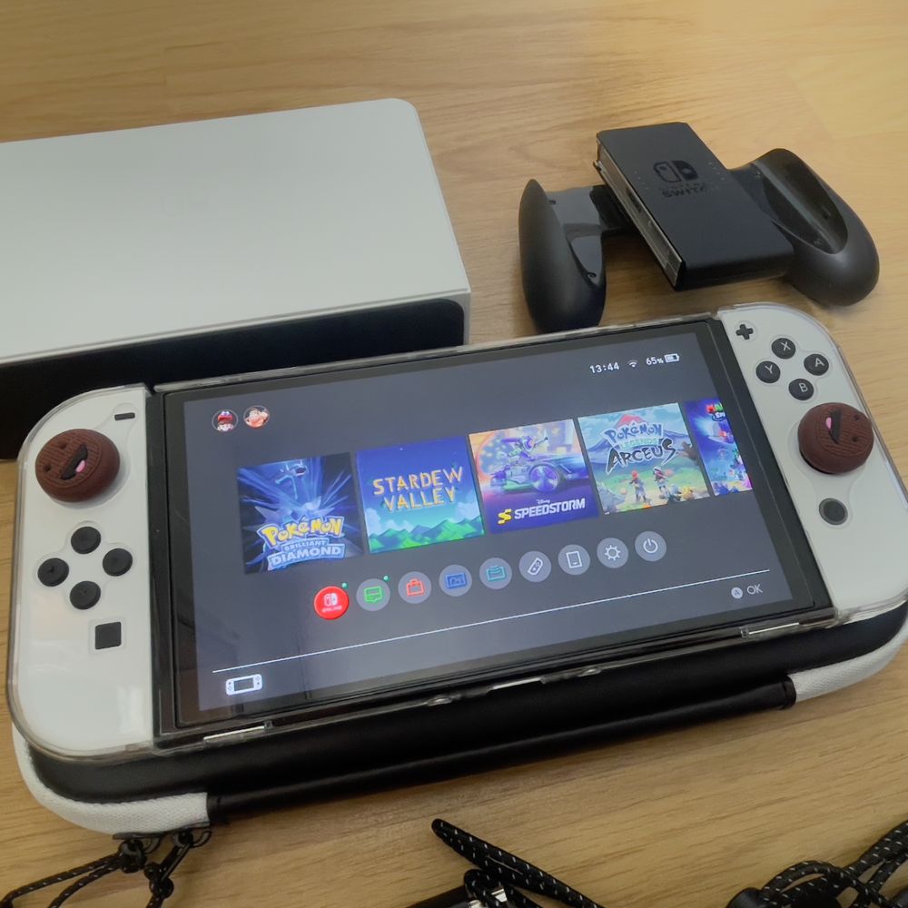 Nintendo Switch OLED - Completo e com Garantia