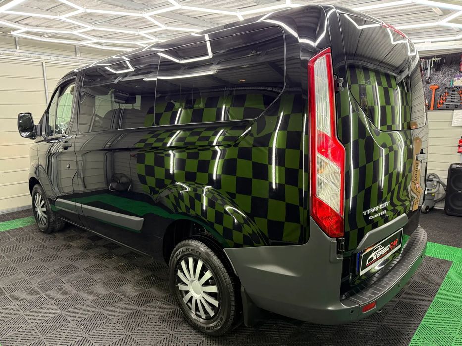 Ford Transit Custom 2.0 TDCi 170 KM- LIMITED-9 OSÓB NAVI Klima Nawiewy Parki Grz.fotele