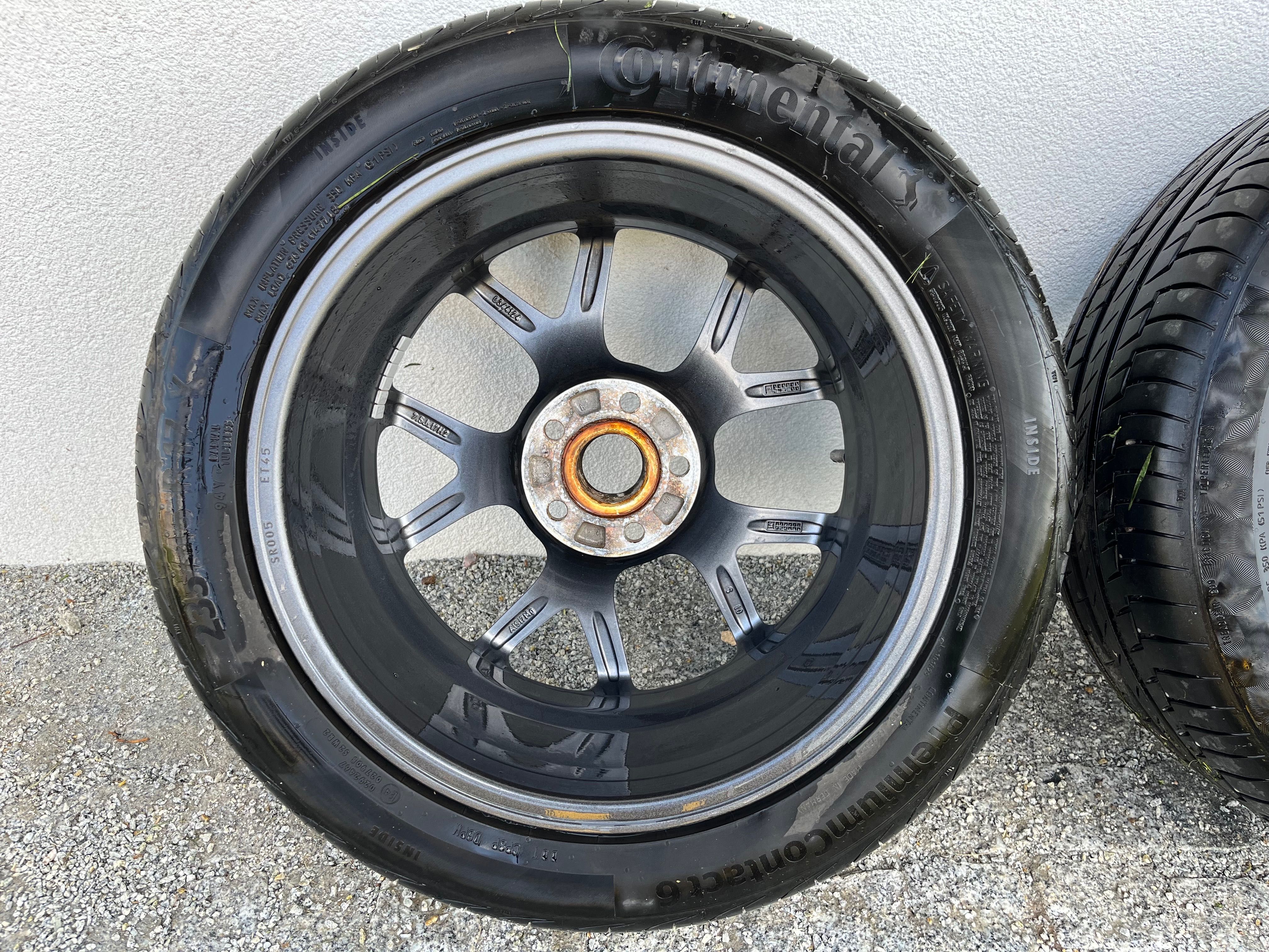 Felgi BBS SR 17" do VW z oponami Continental 2020