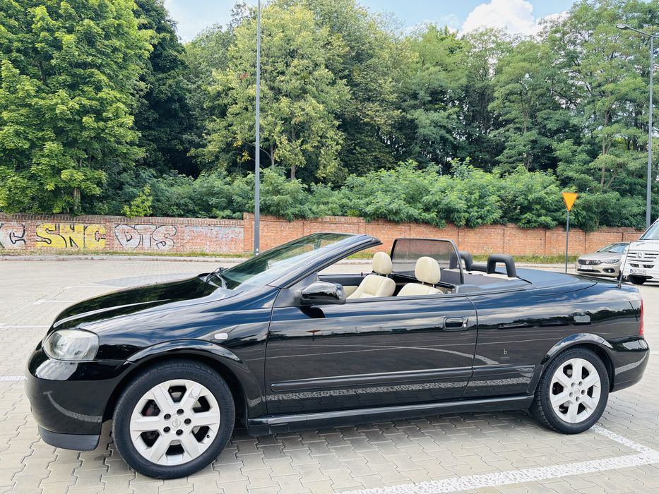 Opel Astra Bertone Cabrio 1.8 125KM Automat, Klimatyzacja, Jasne skóry
