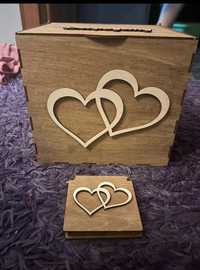 Pudełka drewniane ślubne