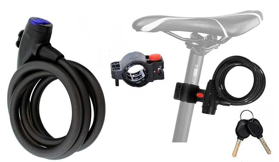 Mocna blokada rowerowa Zapięcie blokada rower + Mocowanie * Wejherowo