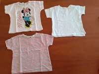 T-shirts menina 3/6 meses