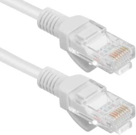 Kabel sieciowy LAN 2x RJ45 linka szary 10-15m