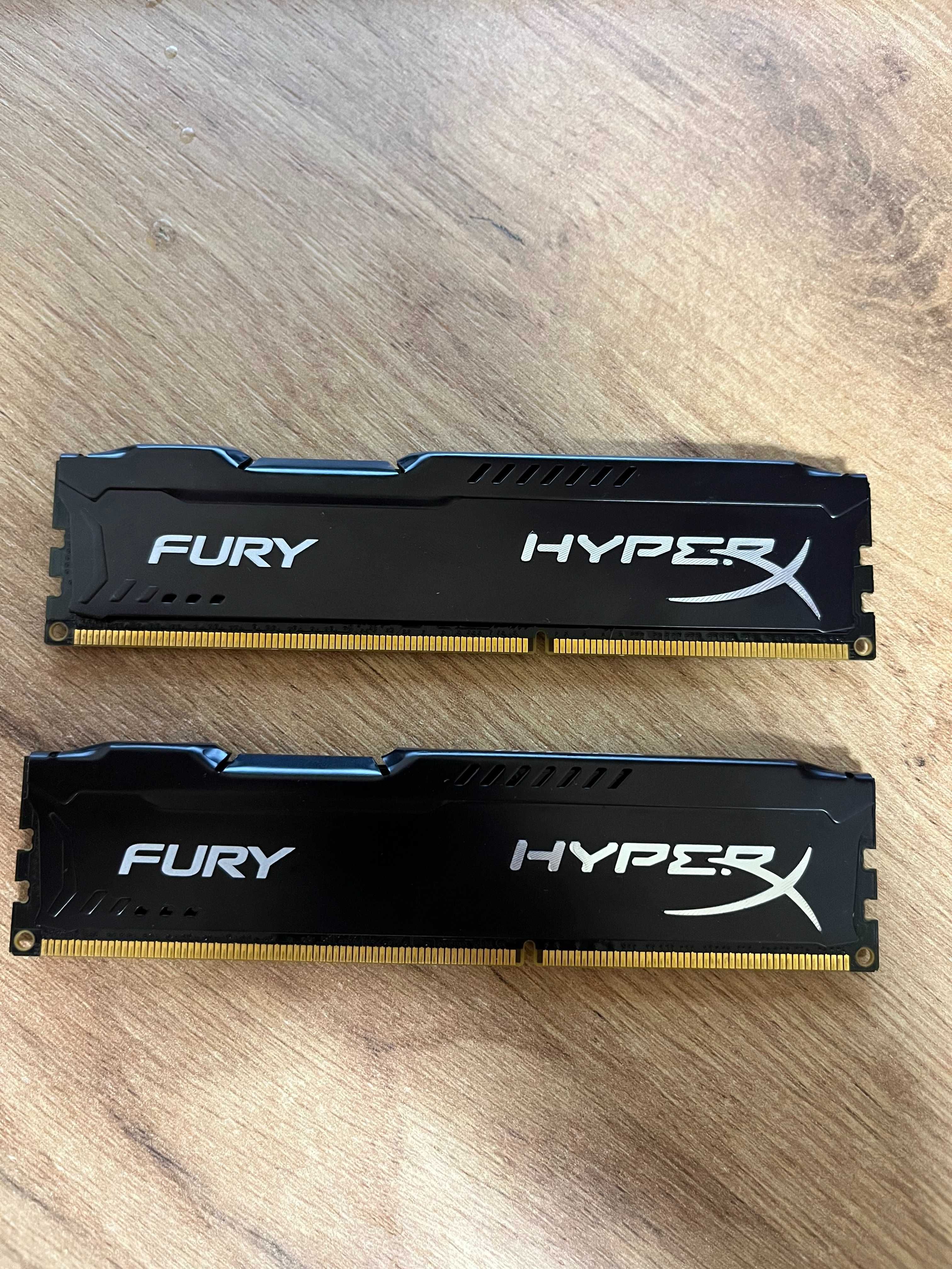 Память Kingston HyperX FURY DDR3-1866 8GB  HX316C10FB/8 (kit of 2*4Gb)