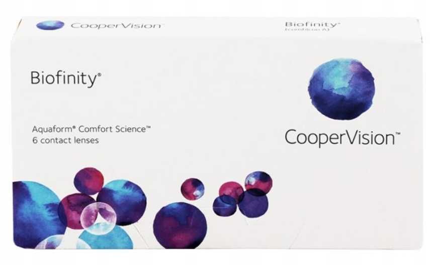 Soczewki miesięczne Cooper Vision 6 szt moc -5,25