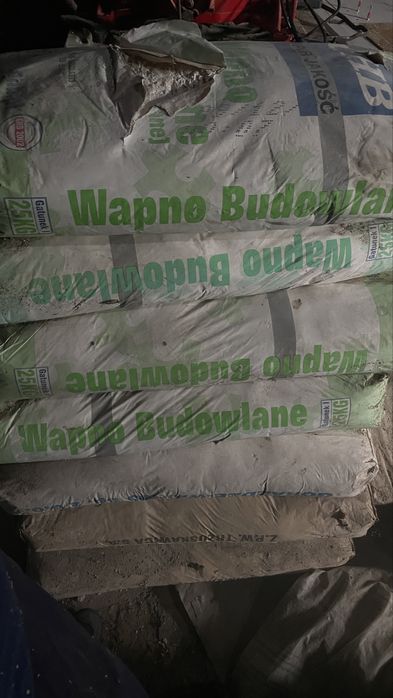 Wapno budowlane W. Trzuskawica gatunek 1