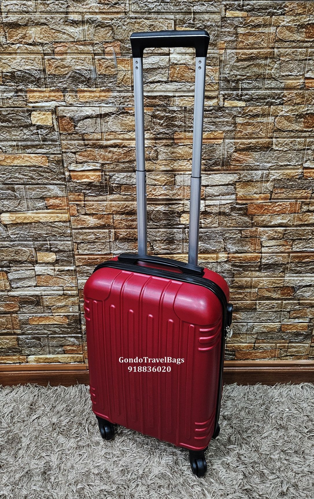 MALA GRANDE PORÃO 32Kg + MALA CABINE 8 a 10Kg NOVAS - Trolley Viagem