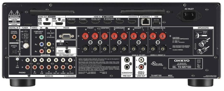 Onkyo TX-NR7100 czarny