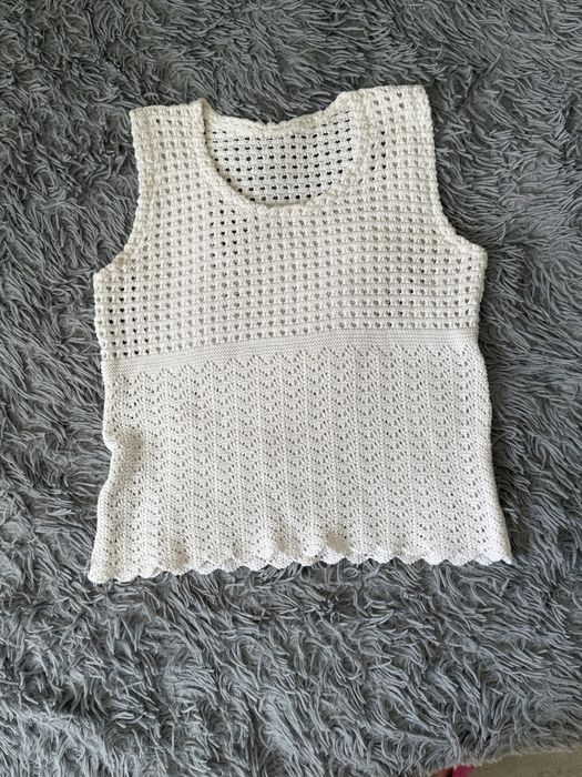 Продям вʼязаний топ ручної роботи
