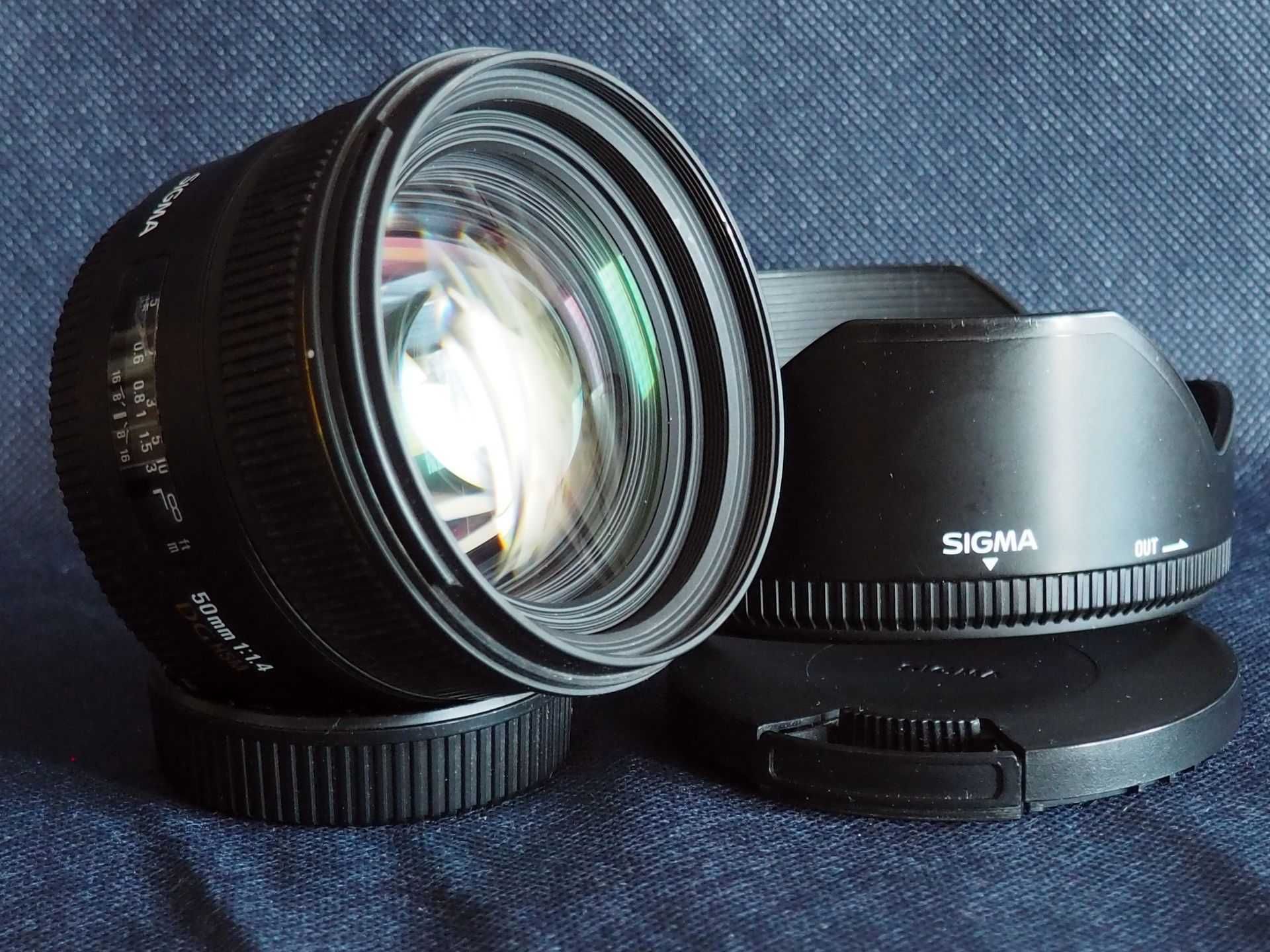 Obiektyw Sigma 50mm f/1.4 EX DG HSM.